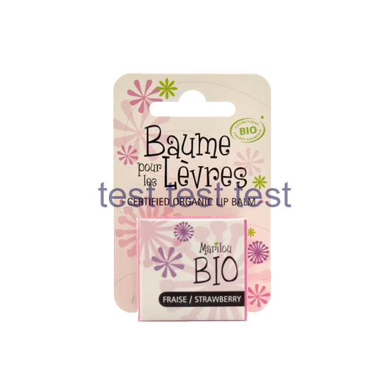 بالم لب مرطوب کننده ماریلو بایو با رایحه توت فرنگی حجم ۵ میلی لیتر