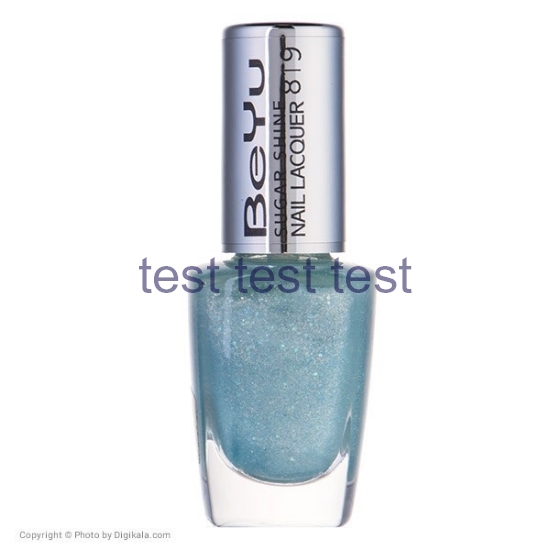 لاک ناخن شوگر شاین بی یو BeYu Sugar Shine Nail Polish (کد رنگ 819)