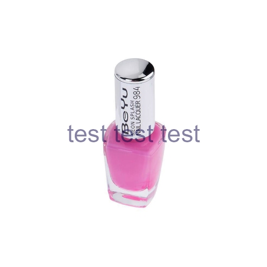 تصویر  لاک ناخن بی یو مدل نئون اسپلش ۹۸۴
