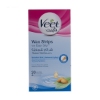 نوار موبر بدن ویت مخصوص پوست حساس Veet For Sensitive Skin Hair Remover Strips