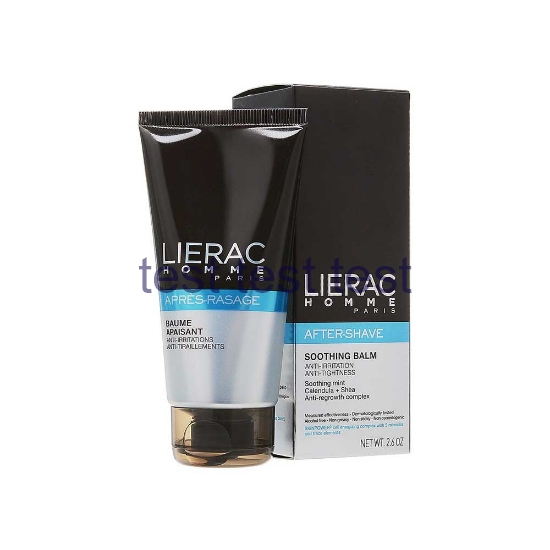 افتر شیو بالم لیراک مدل Baume Apaisant حجم 75 میلی لیتر