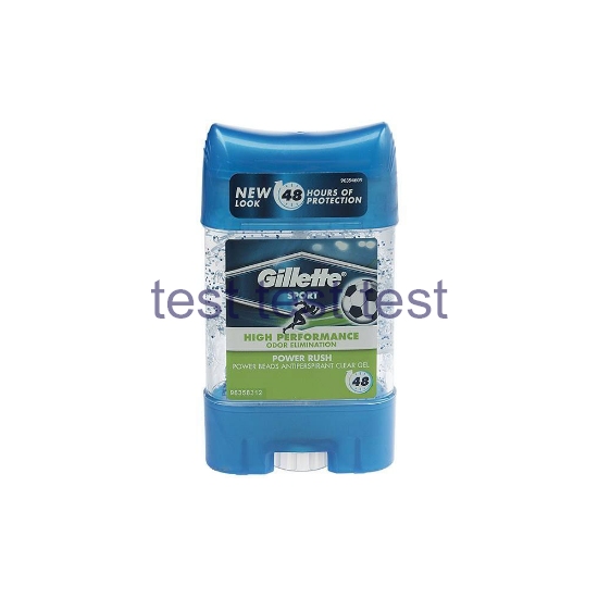 ژل شفاف ضد تعریق مردانه ژیلت مدل Power Beads Power Rush حجم 75 میلی لیتر