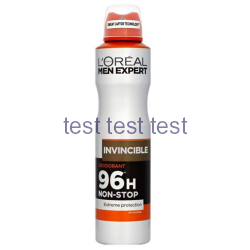 اسپری ضد عرق 96 ساعته لورال مردانه مدل Invincible حجم 150 میلی لیتر