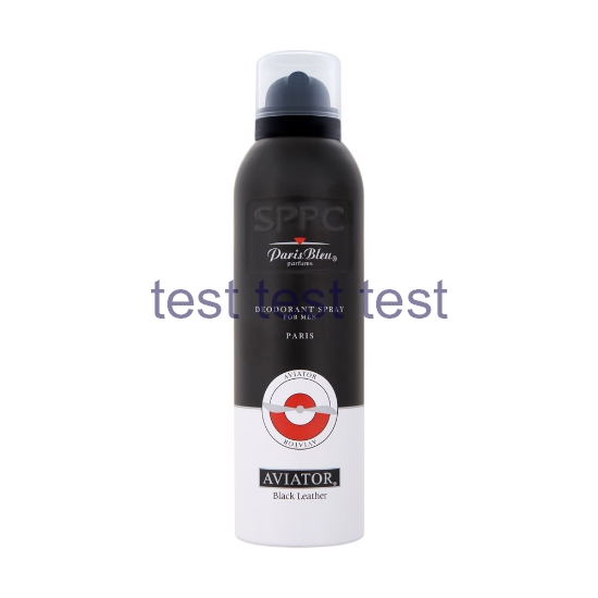 اسپری مردانه پاریس بلو مدل Black Leather Aviator