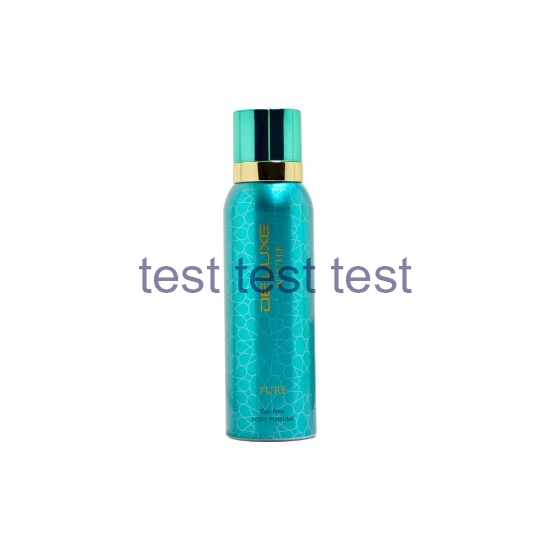 بادی پرفیوم مردانه دلوکس مدل PURE حجم ۱۲۰ میلی لیتر