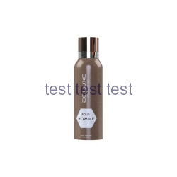 بادی پرفیوم مردانه دلوکس مدل POUR HOMME حجم ۱۲۰ میلی لیتر