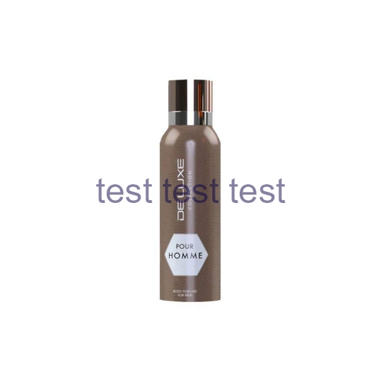بادی پرفیوم مردانه دلوکس مدل POUR HOMME حجم ۱۲۰ میلی لیتر