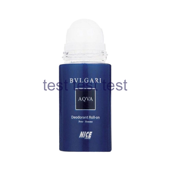 رول دئودورانت مردانه نایس مدل Aqva Bvlgari حجم 50 میلی لیتر