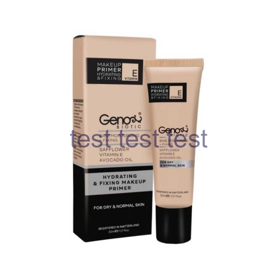 پرایمر صورت ژنو بایوتیک مناسب پوست خشک و معمولی حجم 30 میلی لیتر