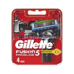 تیغ یدک ژیلت مدل Fusion Proglide Power بسته 4 عددی