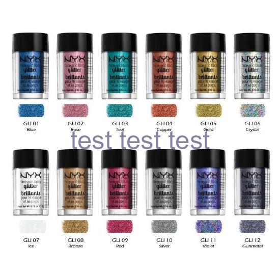 سایه پودری گلیتر نیکس