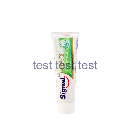 خمیر دندان سیگنال مدل Integral 8 طراوت بخش دهان حجم 75 میلی لیتر