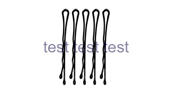 سنجاق مو مشکی درنا سایز کوچک